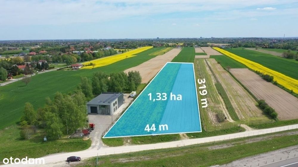 Nieruchomość inwestycyjna - hala magazynowa do 4000m2