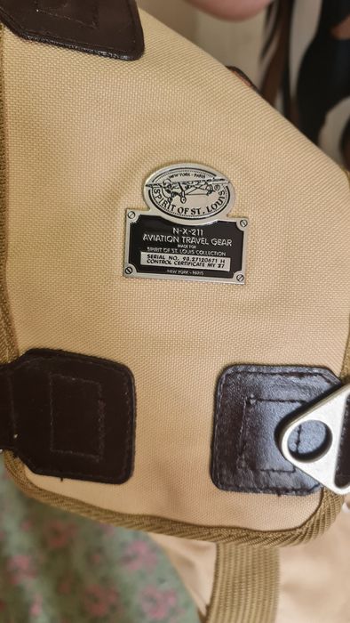 Saco de viagem -Aviation travel gear - spirit of saint louis