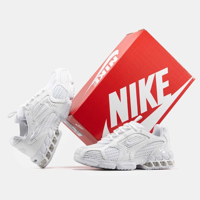 Чоловічі кросівки Nike X Stussy Air Zoom "White" Розміри 40-45