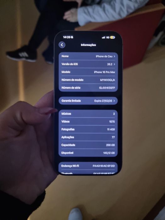 Vendo Iphone 16 Promax 256 gb