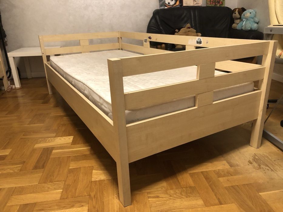 Ліжко + Матрас 2 на 0.8