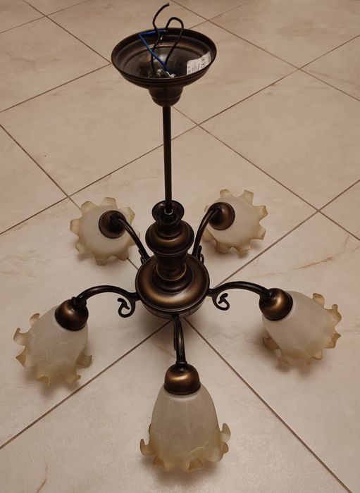Żyrandol, lampa do salonu