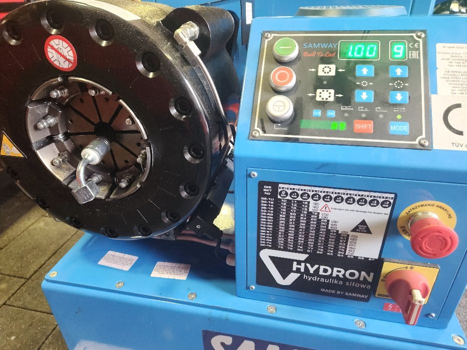 Zakuwanie węży hydraulicznych Kiełczów