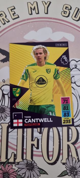 Panini Adrenalyn XL Premier League 21/22 Todd Cantwell