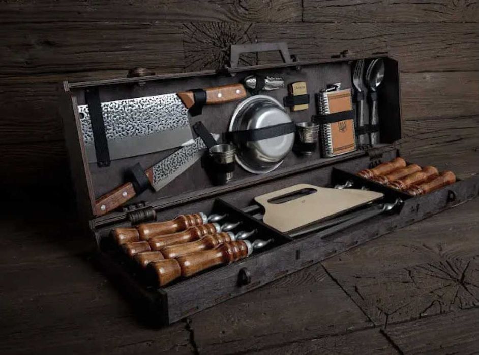 Супер шашличні набори для пікніку! Найкращий подарунок чоловікам!