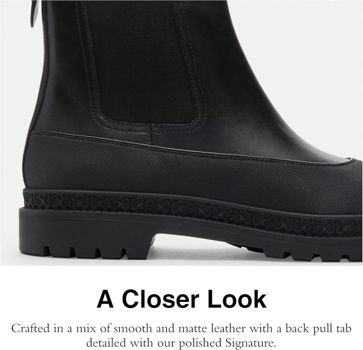 Черевики челсі Coach Mens Boots Carver