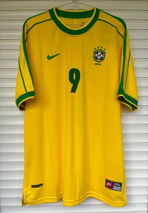 Koszulka Ronaldo 9 Brazylia Retro Vintage