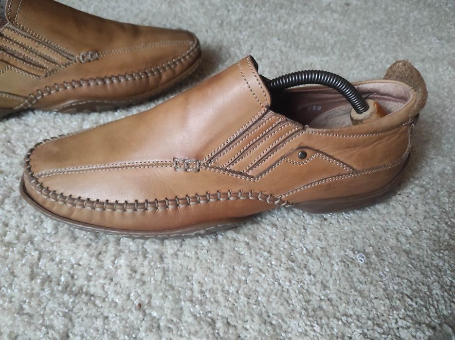 Buty skórzane, rozmiar 42