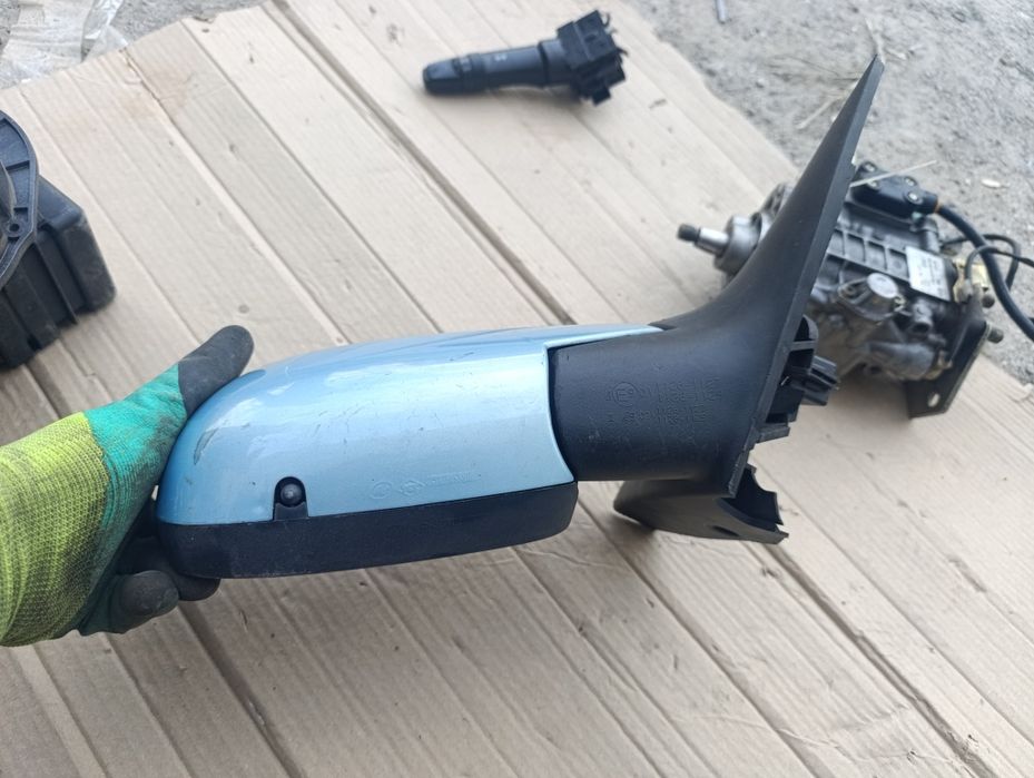 Зеркало боковое правое Renault Scenic 2 2003-2007г 7 pin Оригинал.