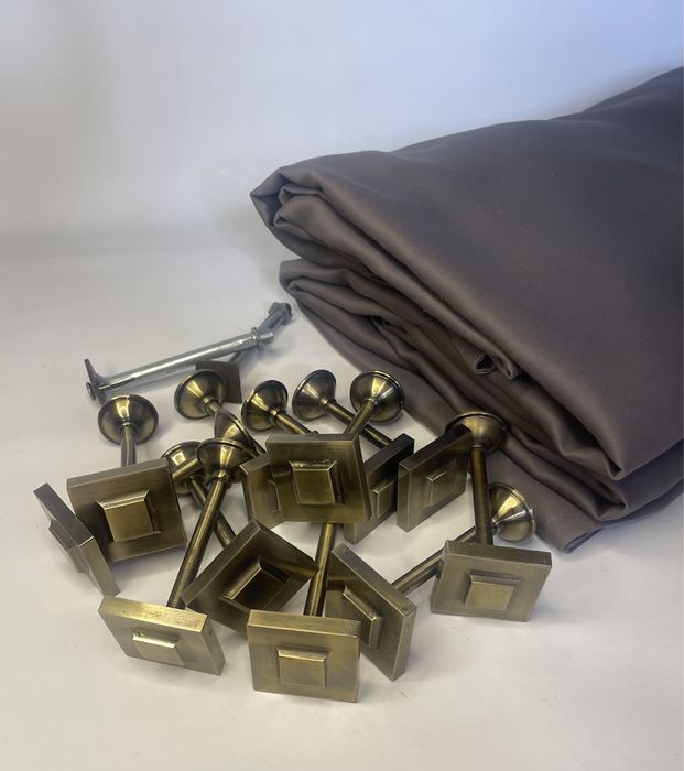 Штори блекаут blackout на арочні вікна + кріплення