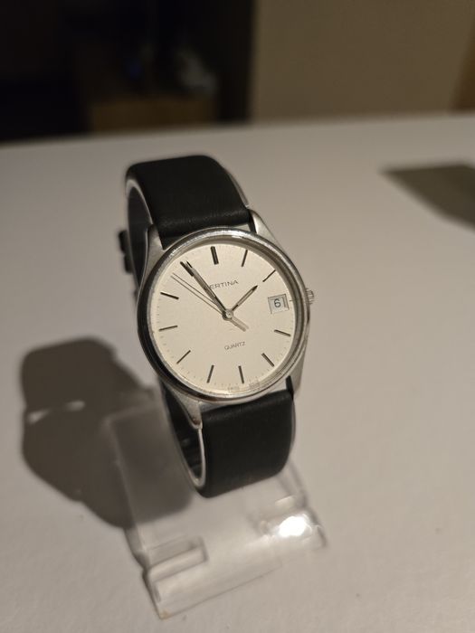 Zegarek Certina pasek czarny