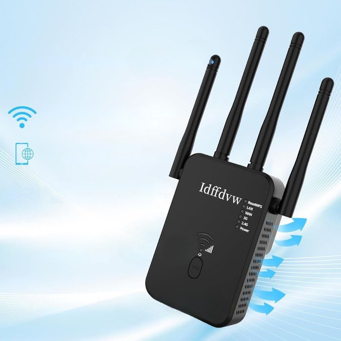 Wzmacniacz Wi-Fi 1200 Mbit/s Dual Band Repeater Router Punkt Dostępu