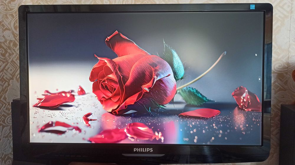 Монитор 23" Philips E-line 231E1SB Black 1920x1080 Full HD 58 см.