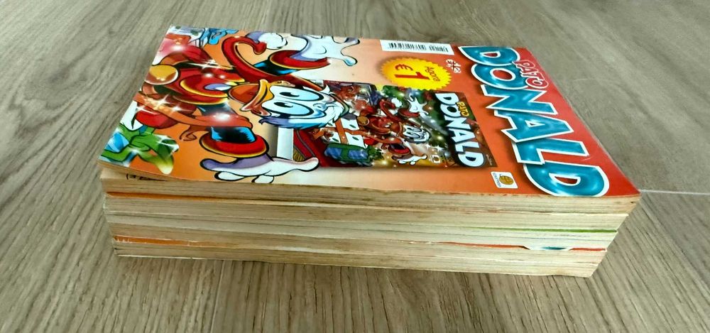 Lote 5 Revistas Disney Pato Donald – Reedições