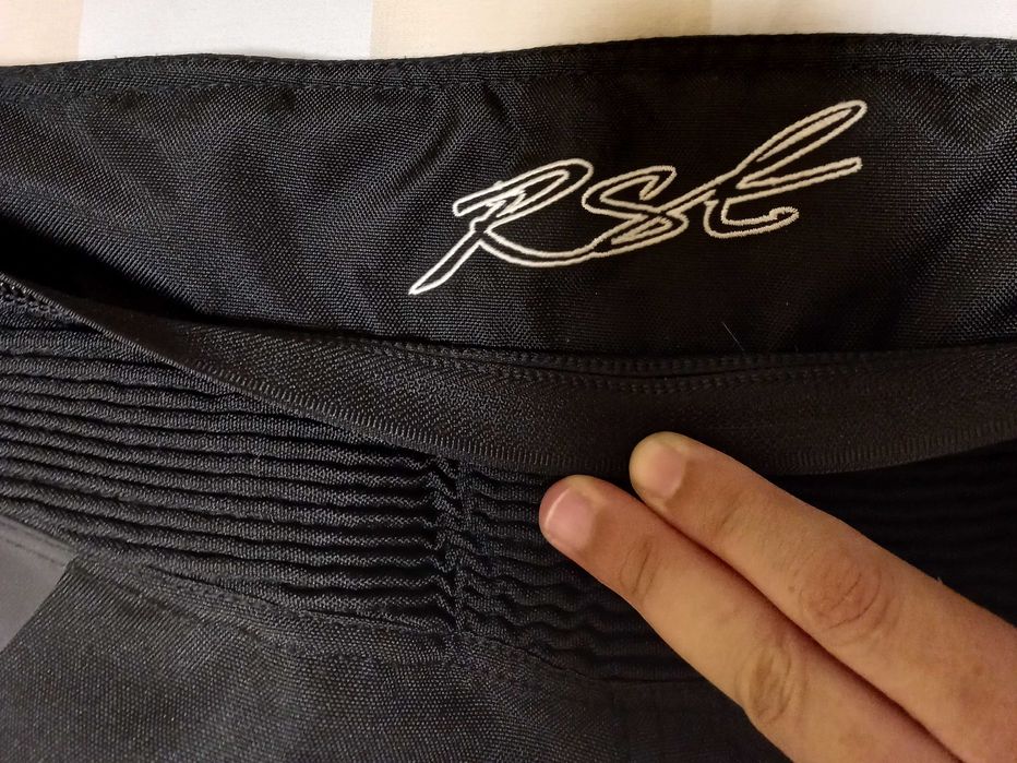 Calças Motard RST Pretas Senhora Semi-Novas Tam.14