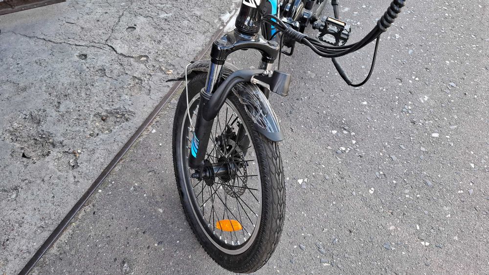Rower elektryczny składany Kaisda K7