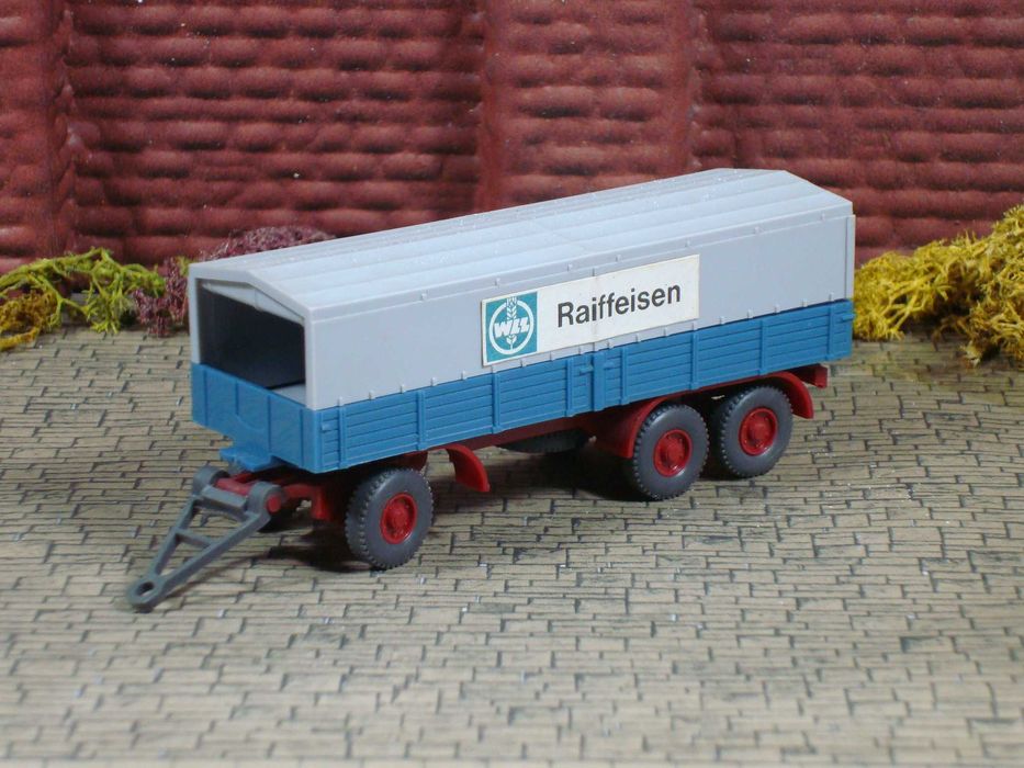 Wiking 40d - Reboque Plataforma/Atrelado 3 Eixos com Cobertura / Usado