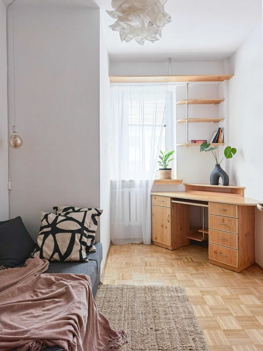 Słoneczny pokój w centrum Warszawy