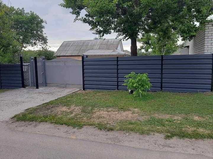ДАХ ТА ПАРКАН: Металочерепиця, Профнастил, Ламелі, Блок-хаус