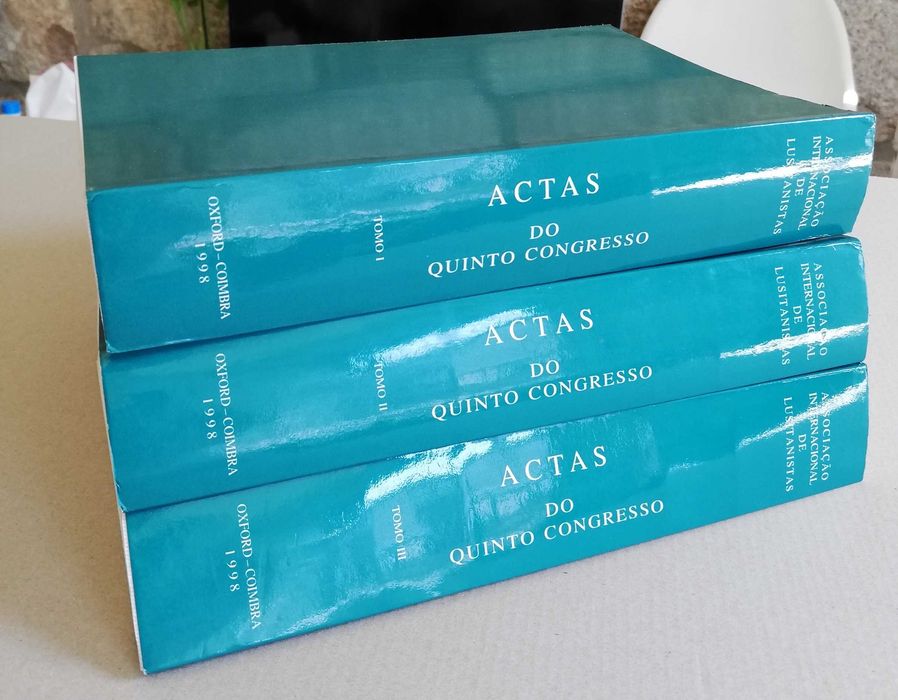 Actas do Quinto Congresso da Associação Internacional de Lusitanistas