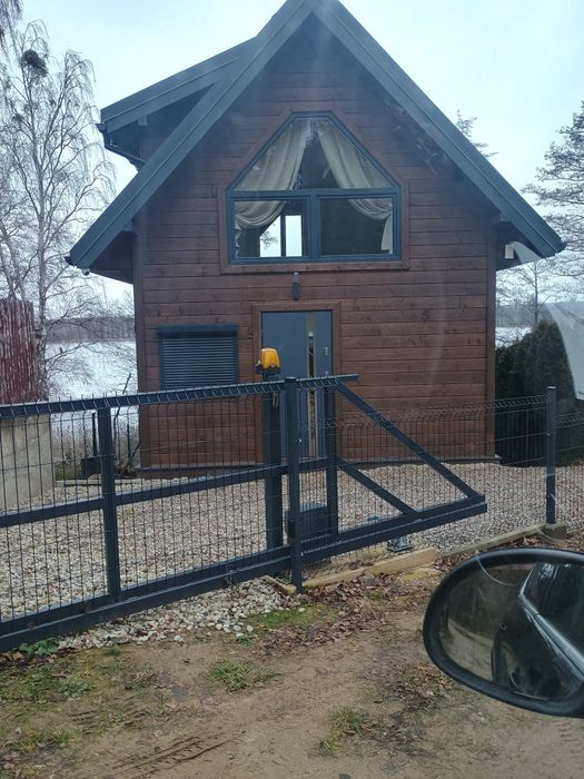 Domek nad jeziorem na Mazurach# Pierwsza linia