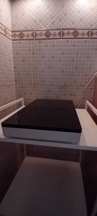 Placa indução portátil, 2 zonas, usada, bom estado