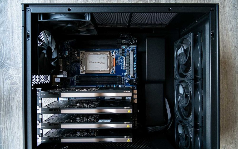 Workstation - RTX A4000 16GB / Threadripper PRO - AI / ML / Rendering
