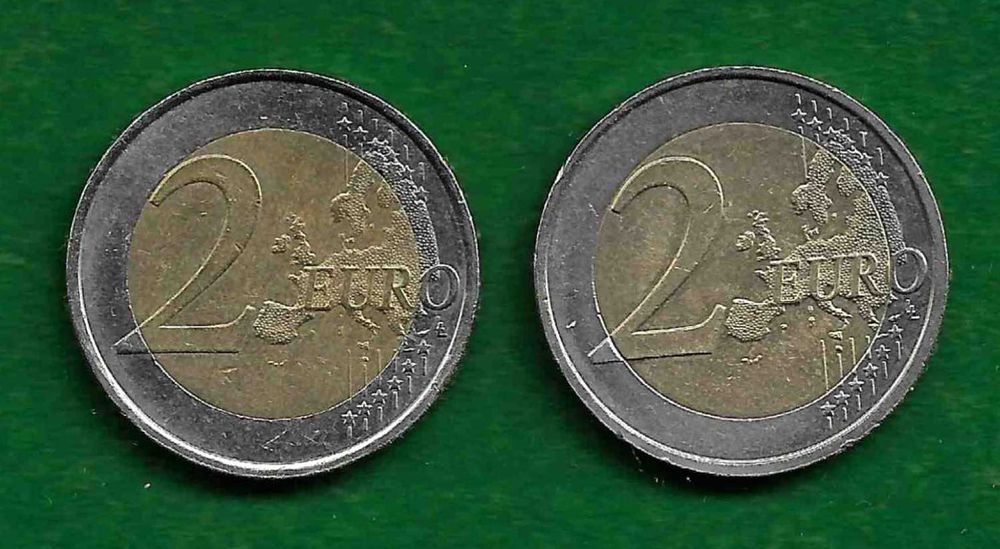 14 Moedas Comemorativas de 2 Euros - ESTRANGEIRAS