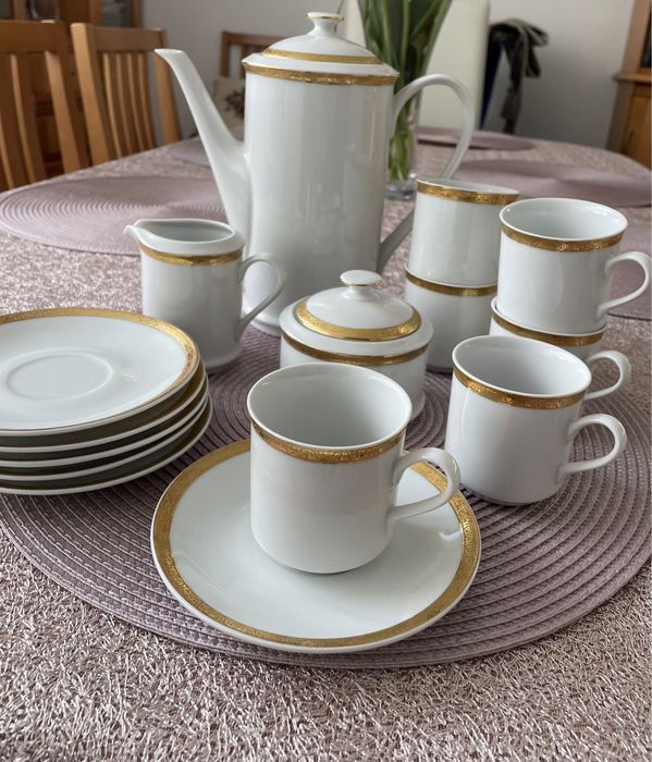 Serwis kawowy Leander 1946 RGK China de Boheme Olsztyn • OLX.pl