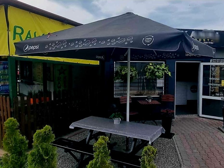 8  Parasol pepsi piwny gastronomiczny nowy 3x3