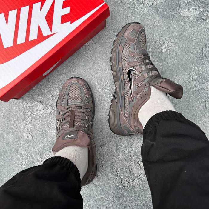 !SALE! Кросівки Nike P-6000 Brown Chocolate Premium 41 42 43 44 45 найк п-6000