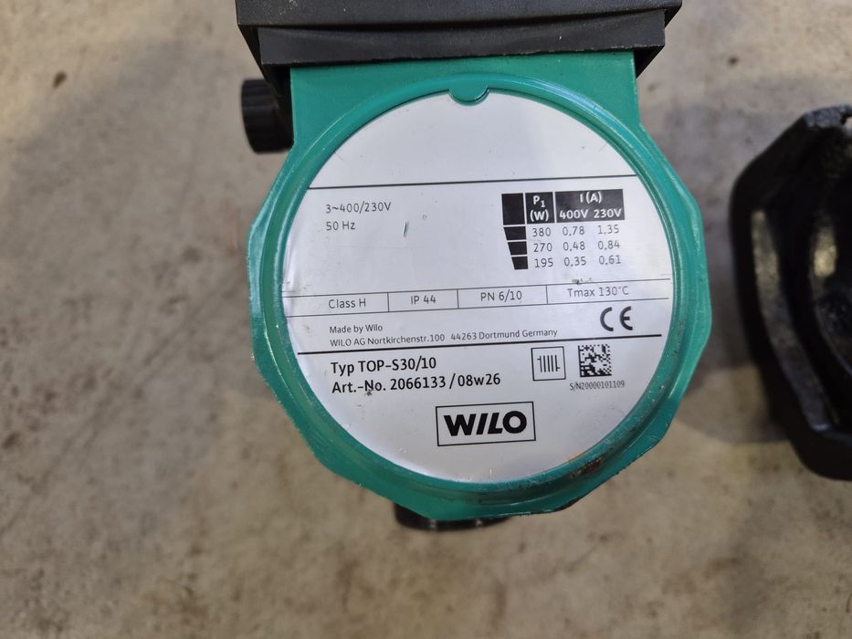 Pompa obiegowa Wilo TOP-S30/10