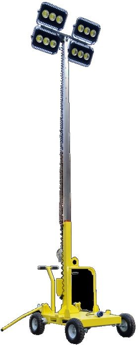 Torre de Iluminação p/ gerador KOMPAK ilumina 2500 m² AP28