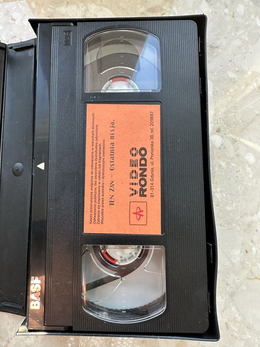 Kaseta vhs Ten Zan ostatnia misja