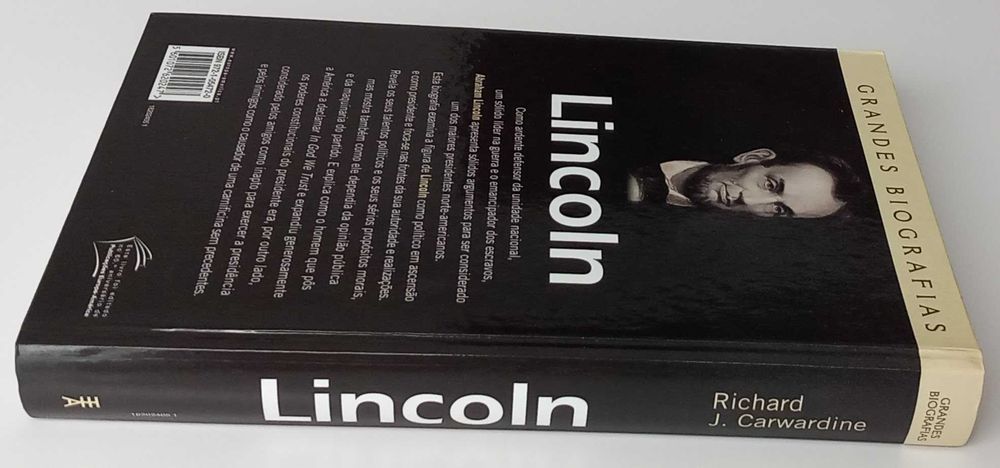 Livro Lincoln Biografia de Richard J. Carwardine  [Portes Grátis]
