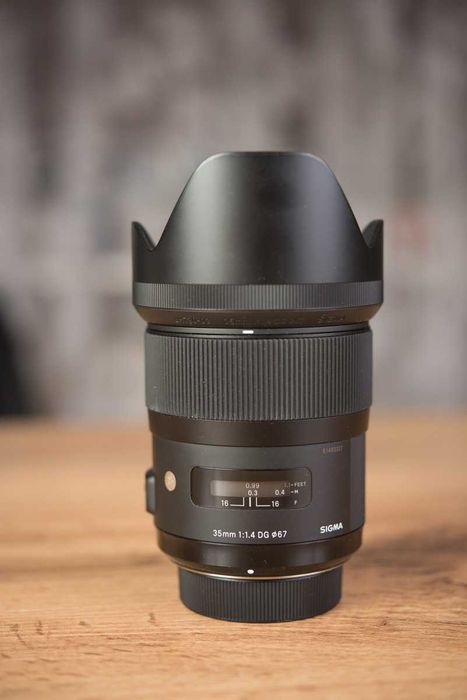 Sigma 35mm 1.4 Art mocowanie Nikon