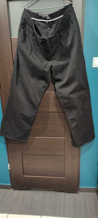 Spodnie długie stan bdb r. 52 ulla popken