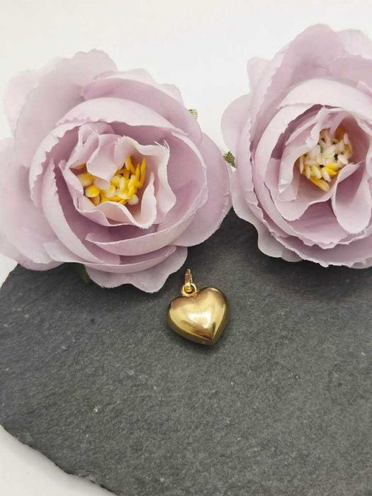 Złota Zawieszka Serce próba 585 Waga 1g