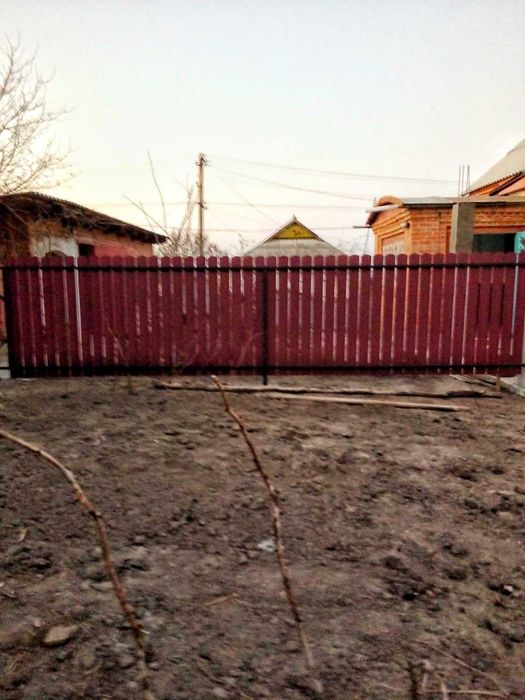 Штакетник Штахетник металевий Евроштакетник Двухсторонний