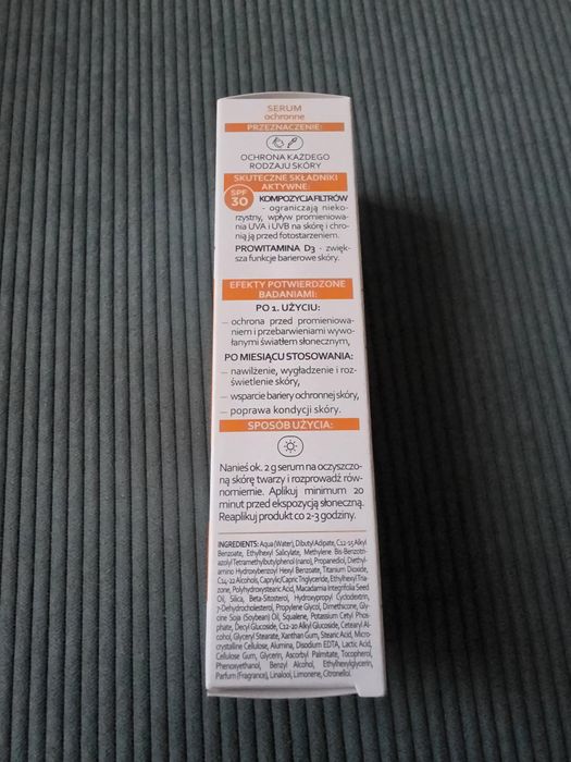 Bielenda Skin Academy Solution, Serum ochronne SPF 30 , spf30 , 25ml