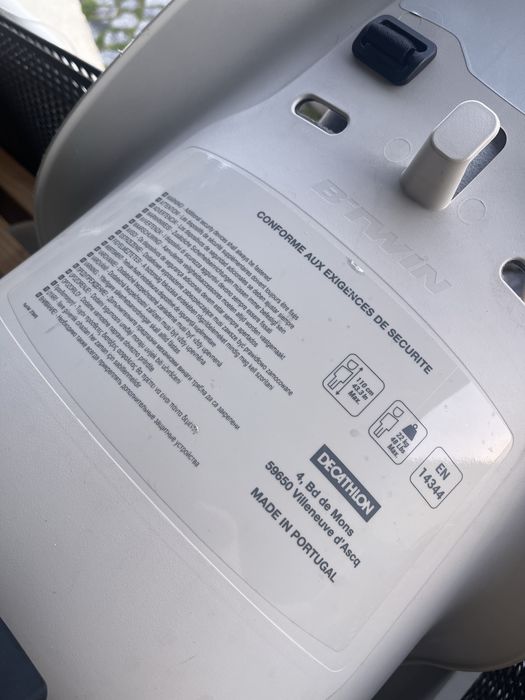 Cadeira bicicleta crianca