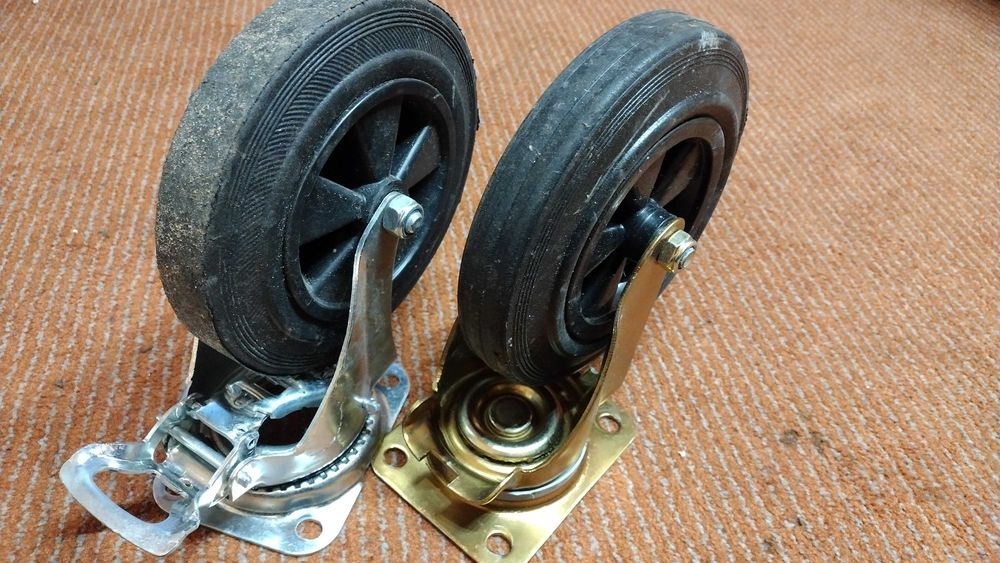 Duże koła transportowe, kółka koła obrotowe