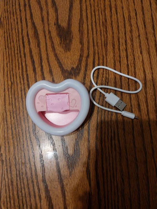 Lampka lampa do selfie telefonu serduszko