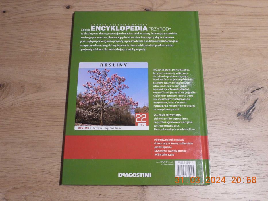 Encyklopedia Przyrody - Tom 22 Rośliny - parkowe i wprowadzone