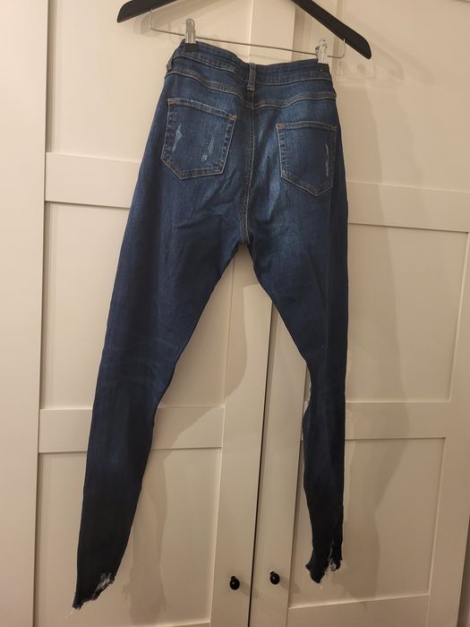 Spodnie 38 primark damskie jeans dzinsy spodnie z dziurami