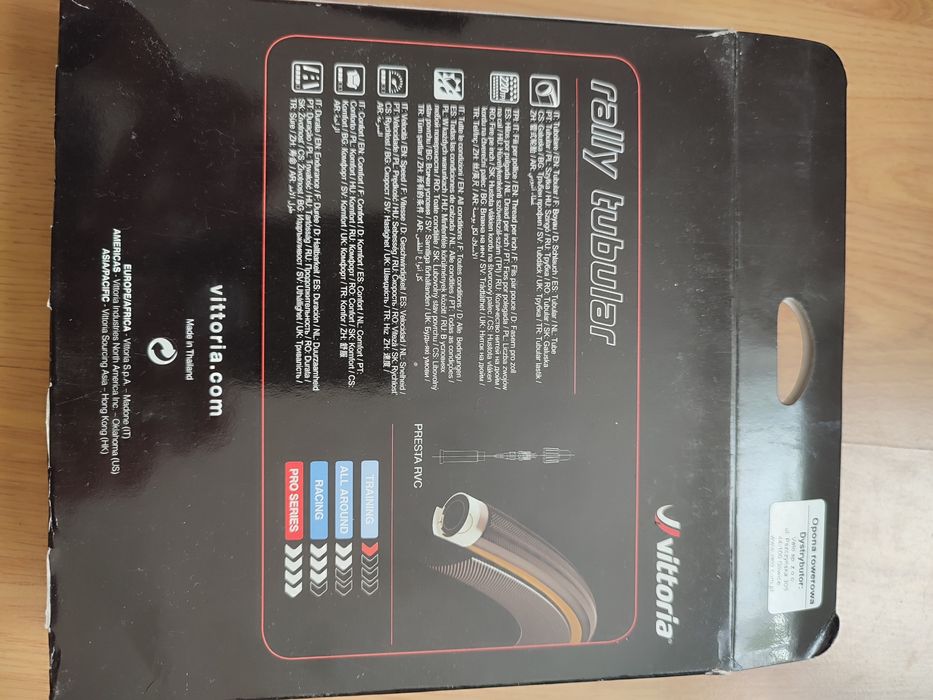 Opona zwijana Victoria Rally Tubular 25-28" szytka