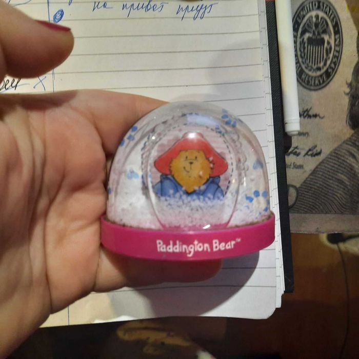 детская игрушка снег мишка paddington bear Приключения Паддингтона