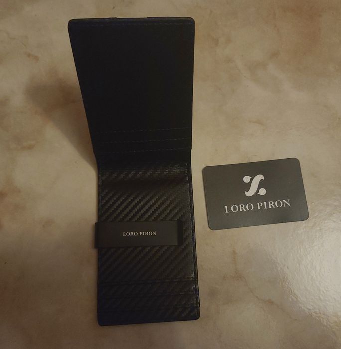 Carteira fibra de carbono