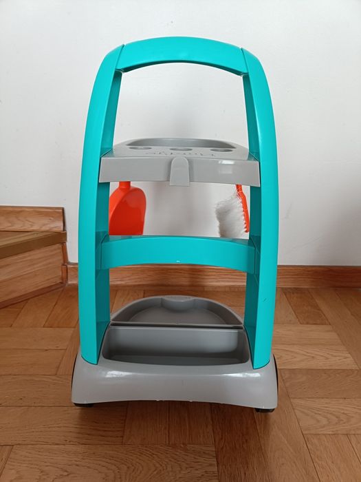 Smoby odkurzacz+ wózek sprzątający, szufelka