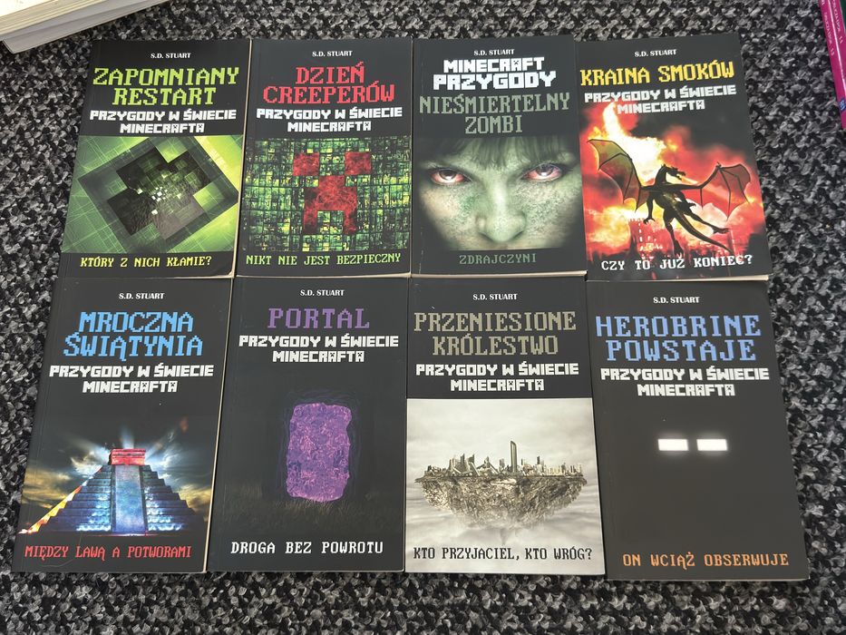 Ksiazki minecraft S.D. STUART